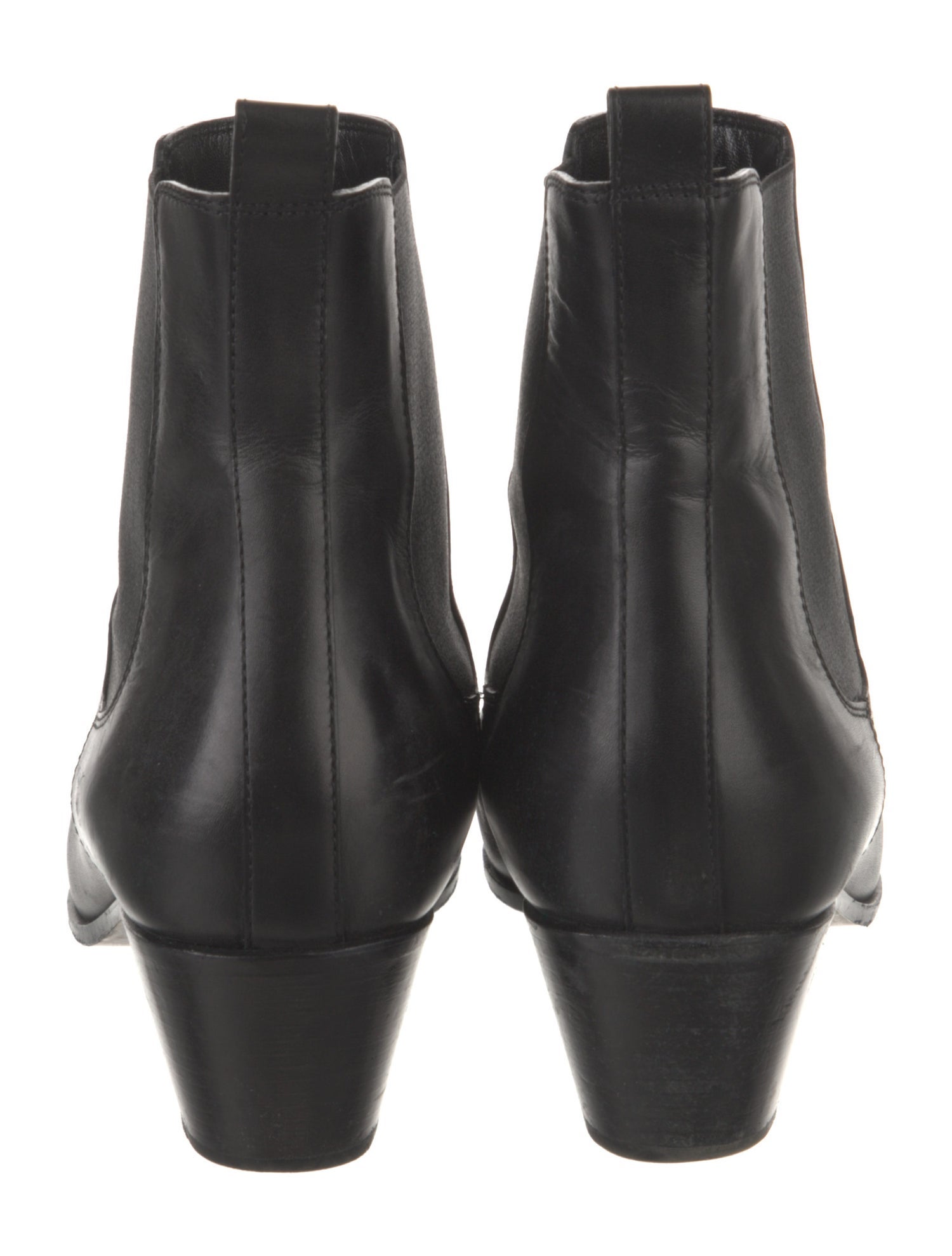 Saint Laurent Leather Chelsea Boots